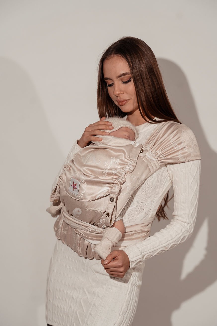 Babytrage WrapStar Om Shanti Inner Light - KOKADI