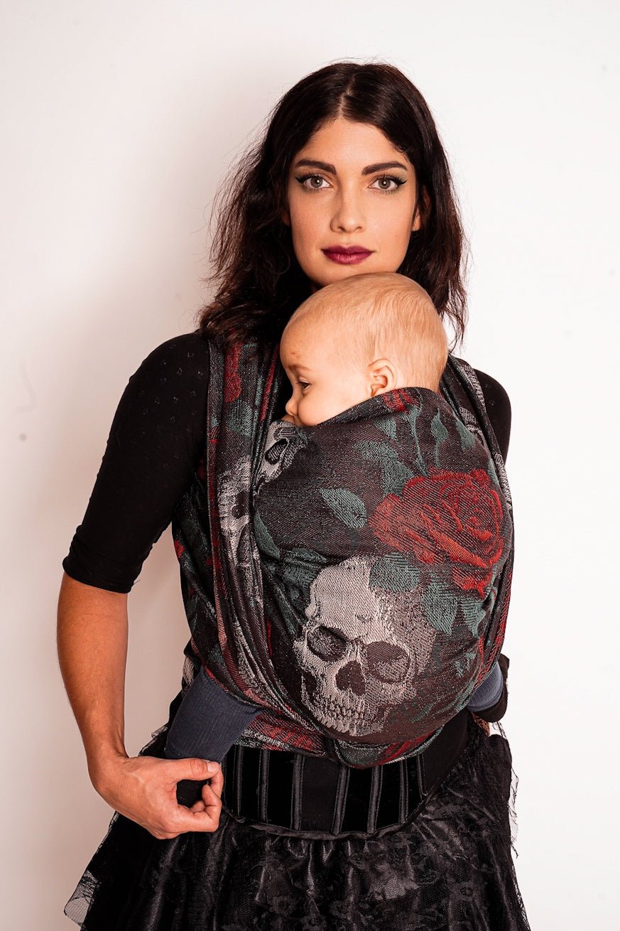 Tragetuch Skulls'n'Roses - KOKADI