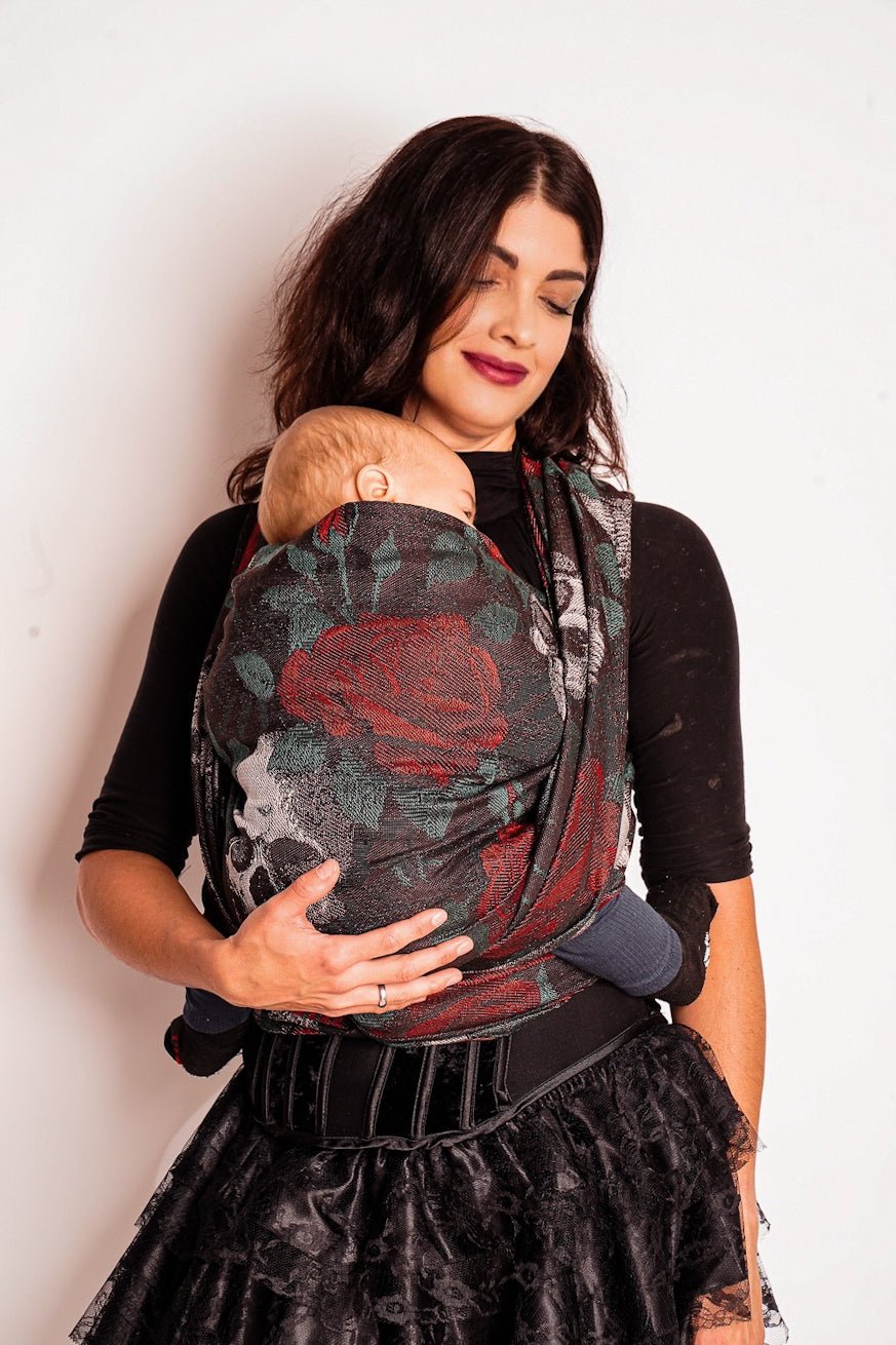 Tragetuch Skulls'n'Roses - KOKADI