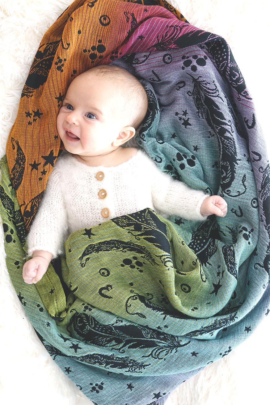 بطانية طفل ريش إيما