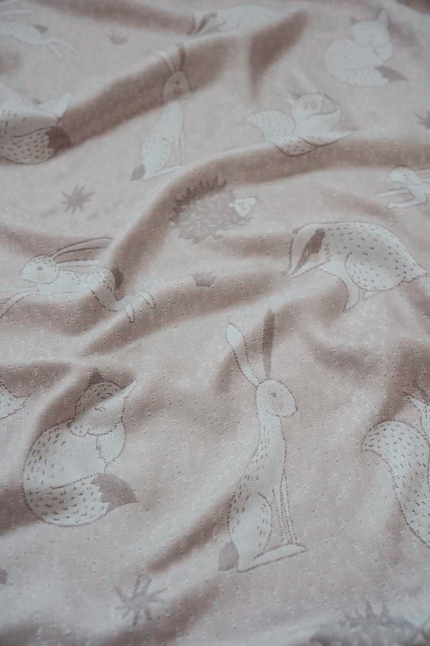 Kuscheltuch Sweet Forest Cream - KOKADI