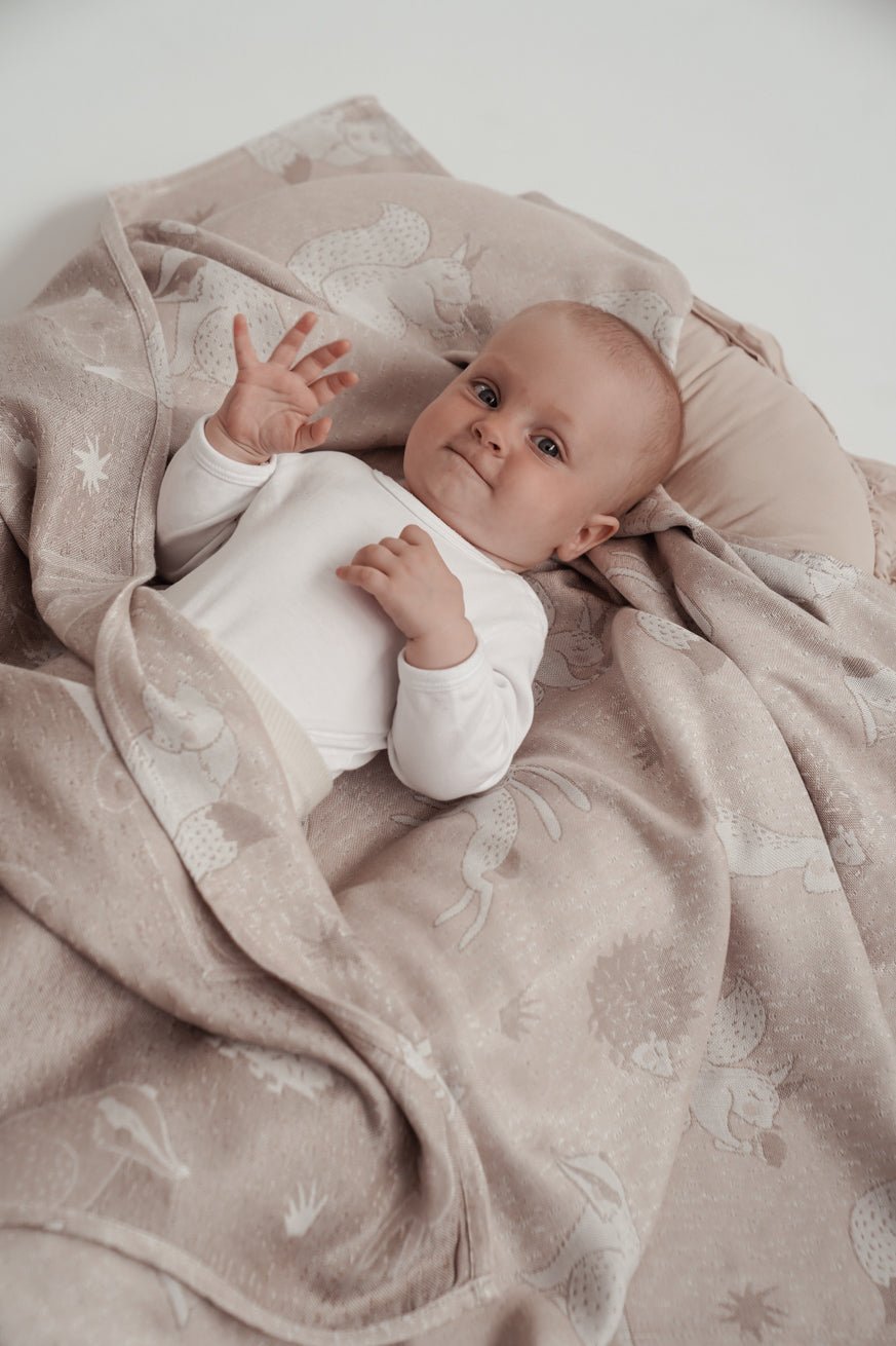 Kuscheltuch Sweet Forest Cream - KOKADI